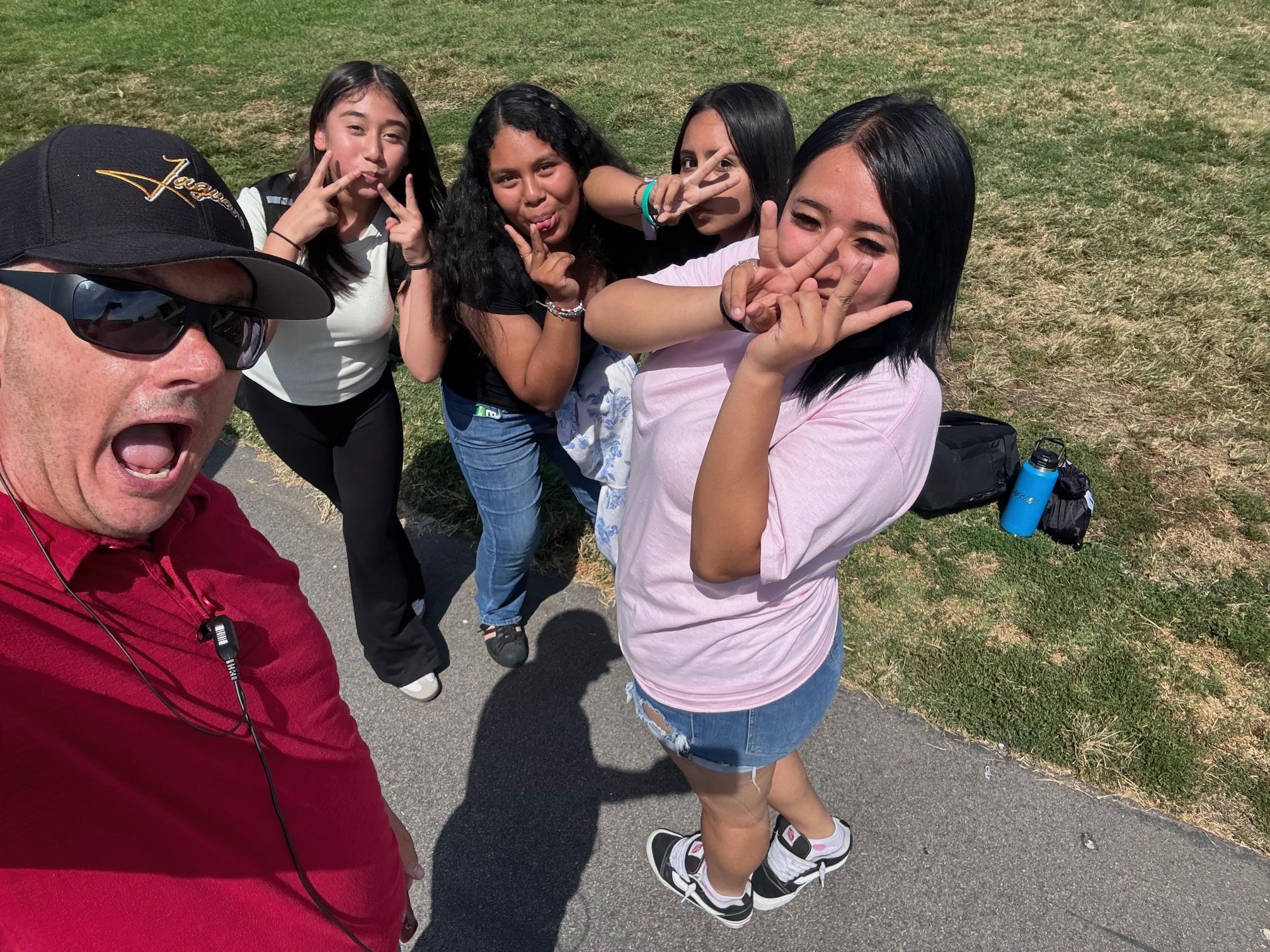 lunchtime shenanigans